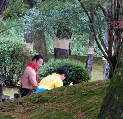 なぜかアントニオ猪木のそっくりさんに遭遇☆