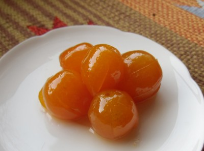 上白糖でつくった甘露煮